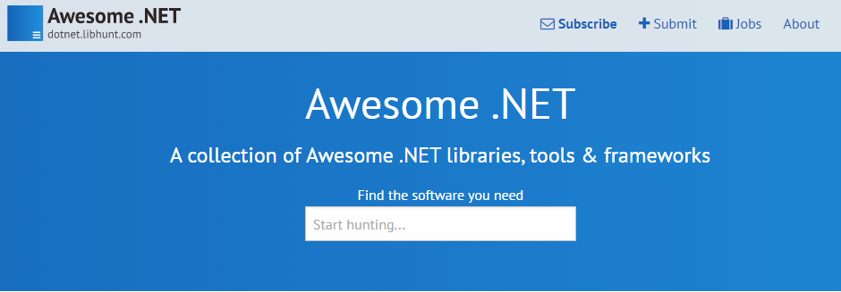 Awesome .NET !!!